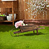 Country Flower Cart Planter 33X9.75X11.25" Image 4