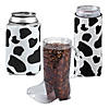 Cowboy Boot Mugs & Cowprint Can Coolers Kit - 36 Pc. Image 1