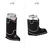 Cowboy Boot-Shaped Can Cooler Set - 24 Pc. Image 1