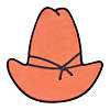 Cowboy Hat 2.75" Cookie Cutters Image 3