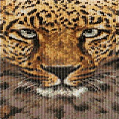 Crafting Spark (Wizardi) - Cheetah WD069 7.9 x 11.8 inches Wizardi Diamond Painting Kit Image 1