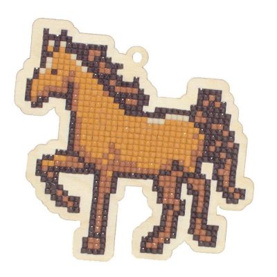 Crafting Spark (Wizardi) - Horse WWP282 Diamond Painting on Plywood Kit Image 1