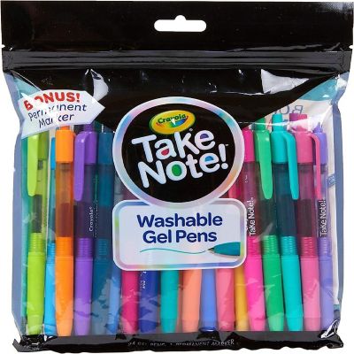 Crayola Colored Gel Pens, Washable Pens, Bullet Journaling, 24 Count Image 1