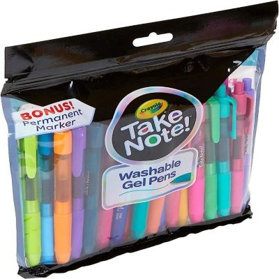 Crayola Colored Gel Pens, Washable Pens, Bullet Journaling, 24 Count Image 3