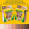 Crayola Colors of the World Markers, 24 Per Pack, 2 Packs Image 3