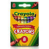 Crayola Crayons, Regular Size, 8 Colors Per Box, 24 Boxes Image 1