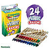 Crayola Metallic Crayons, 24 Per Pack, 6 Packs Image 4