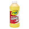 Crayola Premier Tempera Paint, 16 oz, Yellow, Pack of 3 Image 1