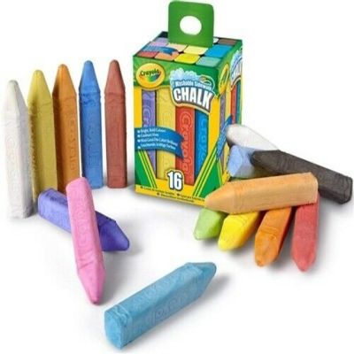 Crayola&#8482; Sidewalk Chalk, Bucket of 16  NEW KIDS GIFT SET Image 1