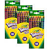 Crayola Twistables Colored Pencils, 18 Per Box, 3 Boxes Image 1