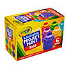 Crayola Washable Project Paint, Bold, 6 Per Pack, 6 Packs Image 1