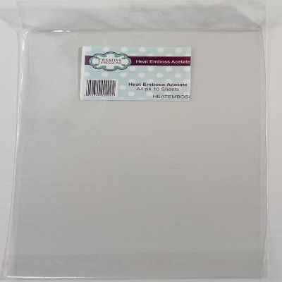 Creative Expressions Heat Emboss Acetate A4 Pk10 Image 1