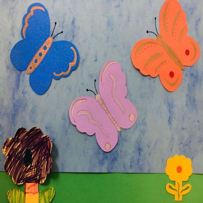 Creative Shapes Etc. - Activity Kit - Butterfly Image 1