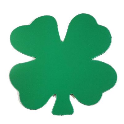 Creative Shapes Etc. - Die-cut Magnetic - Small Single Color Four Leaf Clover Image 2