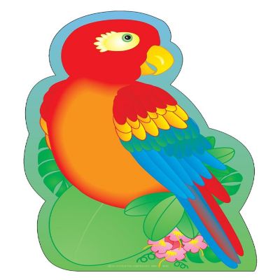 Creative Shapes Etc. - Large Notepad - Parrot Image 1