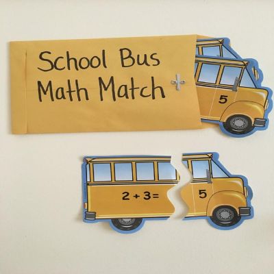 Creative Shapes Etc. - Large Notepad - School Bus Image 1
