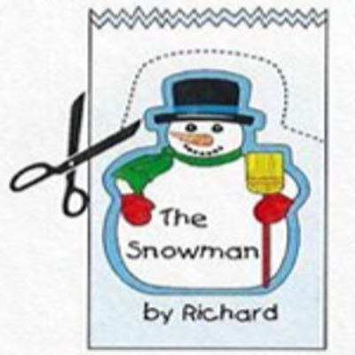 Creative Shapes Etc. - Large Notepad - Snowman Image 1