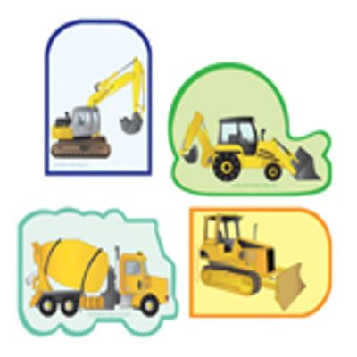 Creative Shapes Etc. - Mini Accents - Construction Variety Pack Image 1