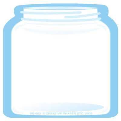 Creative Shapes Etc. - Mini Notepad - Jar Image 1