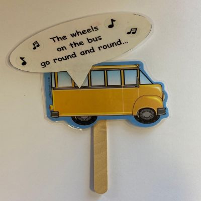 Creative Shapes Etc. - Mini Notepad - School Bus Image 3
