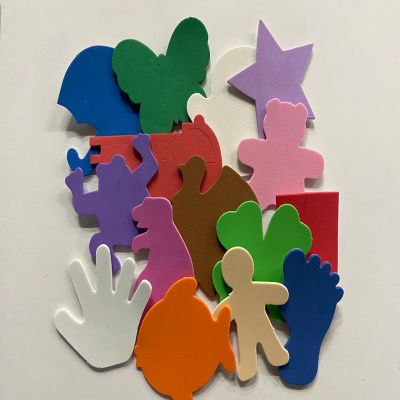 Creative Shapes Etc. - Small Adhesive Assorted Pack Creative Foam Craft Cut-outs Image 1