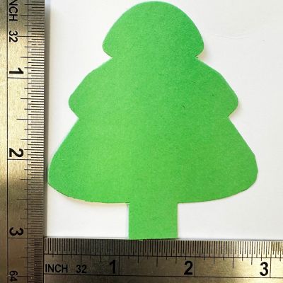 Creative Shapes Etc. - Small Assorted Color Construction Paper Craft Cut-out - Holiday Evergreen Tree Image 3