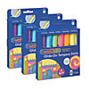 Creativity Street&#174; Glide-On Tempera Paint Sticks, Fluorescent Colors, 5 grams, 6 Per Pack, 3 Packs Image 1
