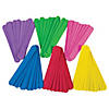 Creativity Street WonderFoam Jumbo Craft Sticks, Assorted Colors, 6" Proper 3/4", 100 Per Pack, 3 Packs Image 1