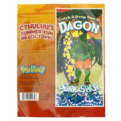 Cthulhu Dagon Surf Shop 30" x 70" Beach Towel Image 2