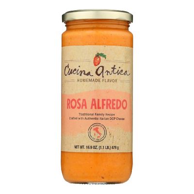 Cucina Antica - Alfredo Sauce Rosa - Case of 6-16.9 OZ Image 1