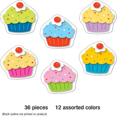Cupcakes Mini Cutouts Image 1