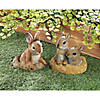 Curious Bunny Garden D&#233;cor 5.5X5.5X6.25" Image 2