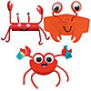Cute Crab Craft Kit Assortment - Makes 36 Image 1