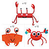 Cute Crab Craft Kit Assortment - Makes 36 Image 1