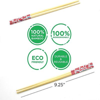 David Bowie GAMAGO Cast Bamboo Chopsticks  Set of 4 Image 2