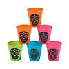 Day of the Dead Plastic Shot Glasses - 24 Pc. Image 1
