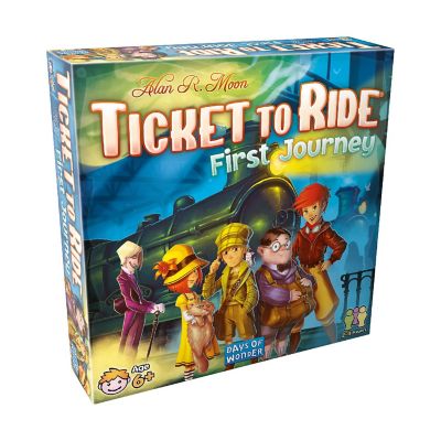 Days of Wonder Ticket to Ride: First Journey - USA Map Image 1