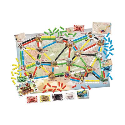Days of Wonder Ticket to Ride: First Journey - USA Map Image 2