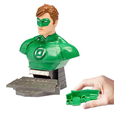 DC Green Lantern 72 Piece 3D Jigsaw Puzzle  Solid Color Image 1