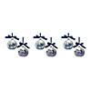 Deer And Moose Ball Ornament (Set Of 6) 4"D Glass Image 2