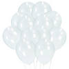 Diamond Clear 11" Latex Balloons - 24 Pc. Image 1