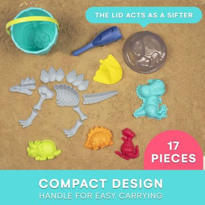 Dinosaur Beach Toys and Sand Tools Kids Image 1