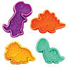 Dinosaur Cookie Cutter and Stamper 8 Piece Set Image 1