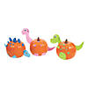 Dinosaur Pumpkin Decorating Craft Kit - Makes 6 Image 1