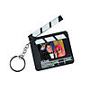 Director's Clapboard Picture Frame Keychains - 12 Pc. Image 1