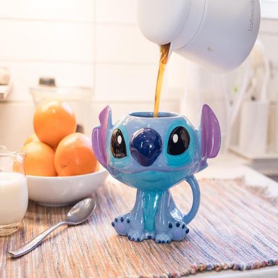 Disney Lilo & Stitch 3D Ceramic Coffee Mug  Holds 15 Ounces Image 2