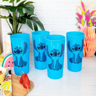 Disney Lilo & Stitch Color-Changing Plastic Cups  Set of 4 Image 2