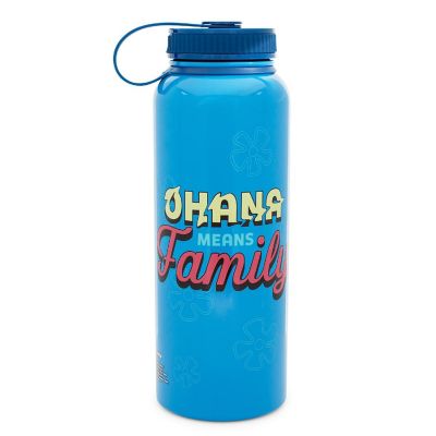 Disney Lilo & Stitch "Ohana Means Family" 42-Ounce Stainless Steel Water Bottle Image 1