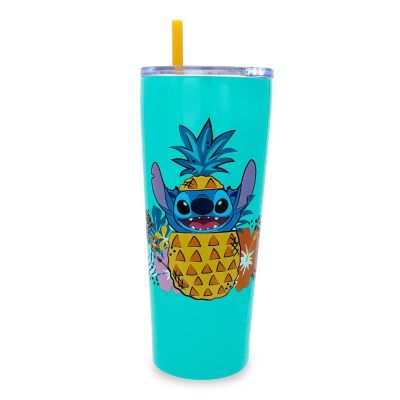 Disney Lilo & Stitch "Ohana Means Family" Double-Walled Stainless Steel Tumbler Image 1
