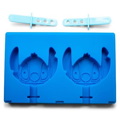 Disney Lilo & Stitch Silicone Ice Pop Mold Tray Image 1